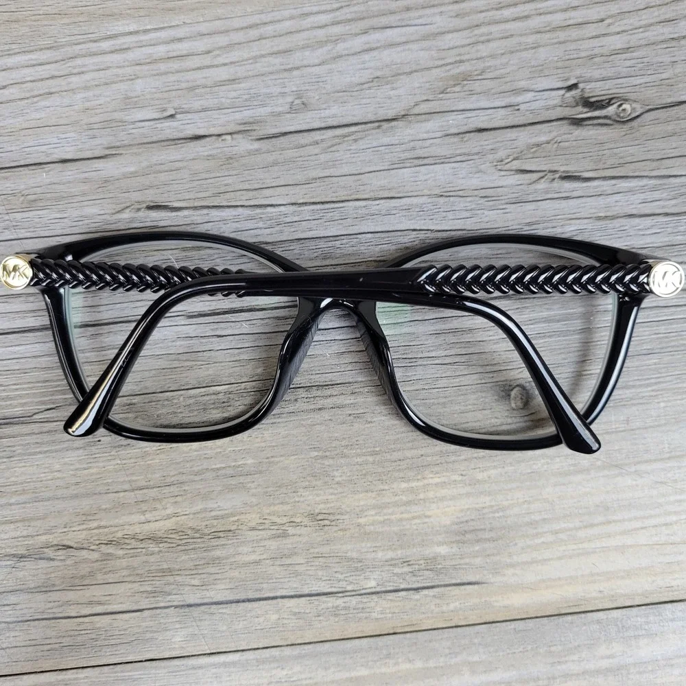 Michael Kors Eyeglasses Frames MK4103U Boulder 3005 Black Braided 55-16-140